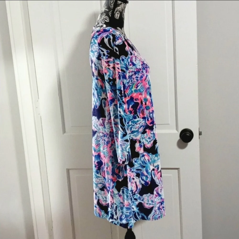 🌊Lilly Pulitzer🌊 - Olive Velour Dress